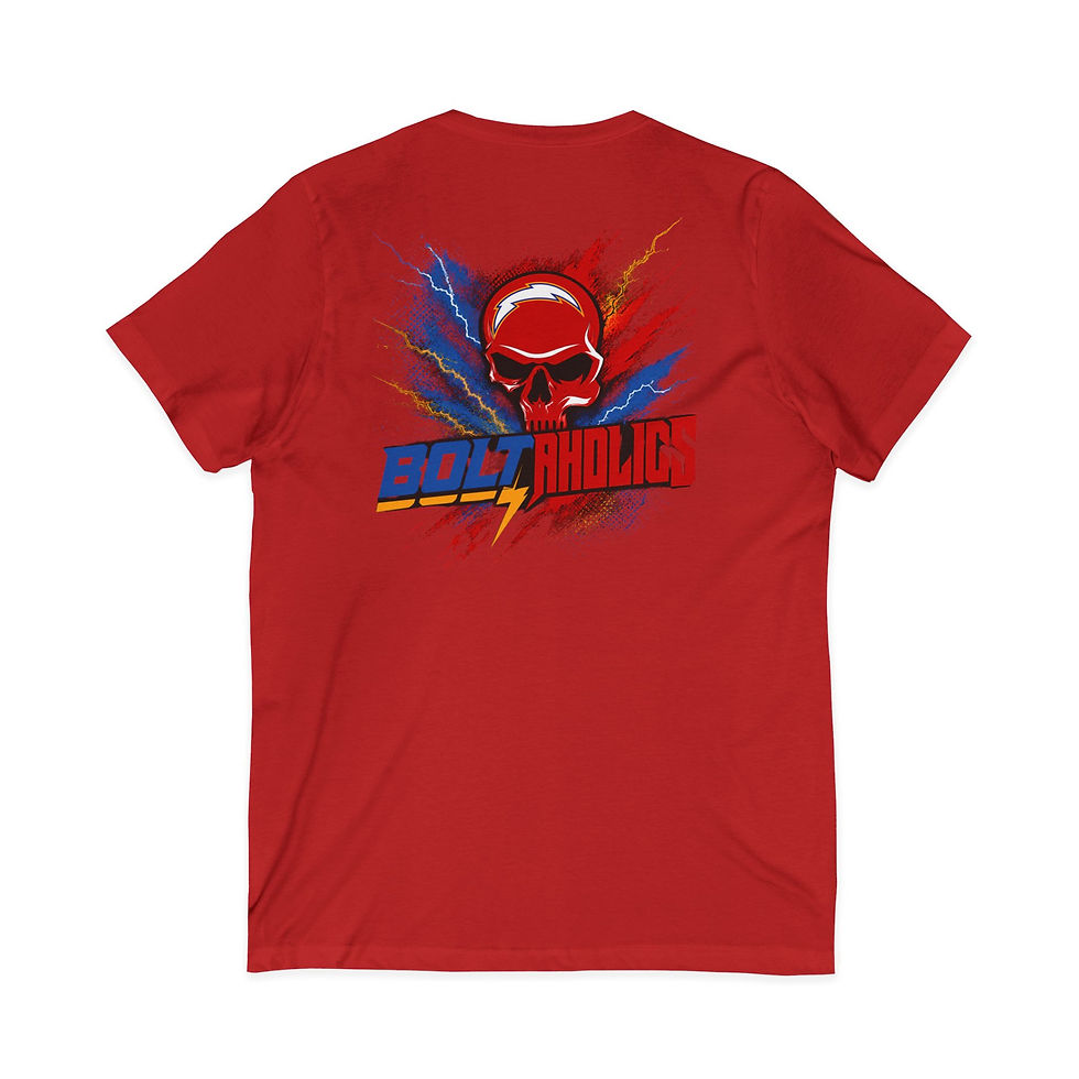 Thumbnail: Boltaholics Fundraising Women's  V-Neck Tee