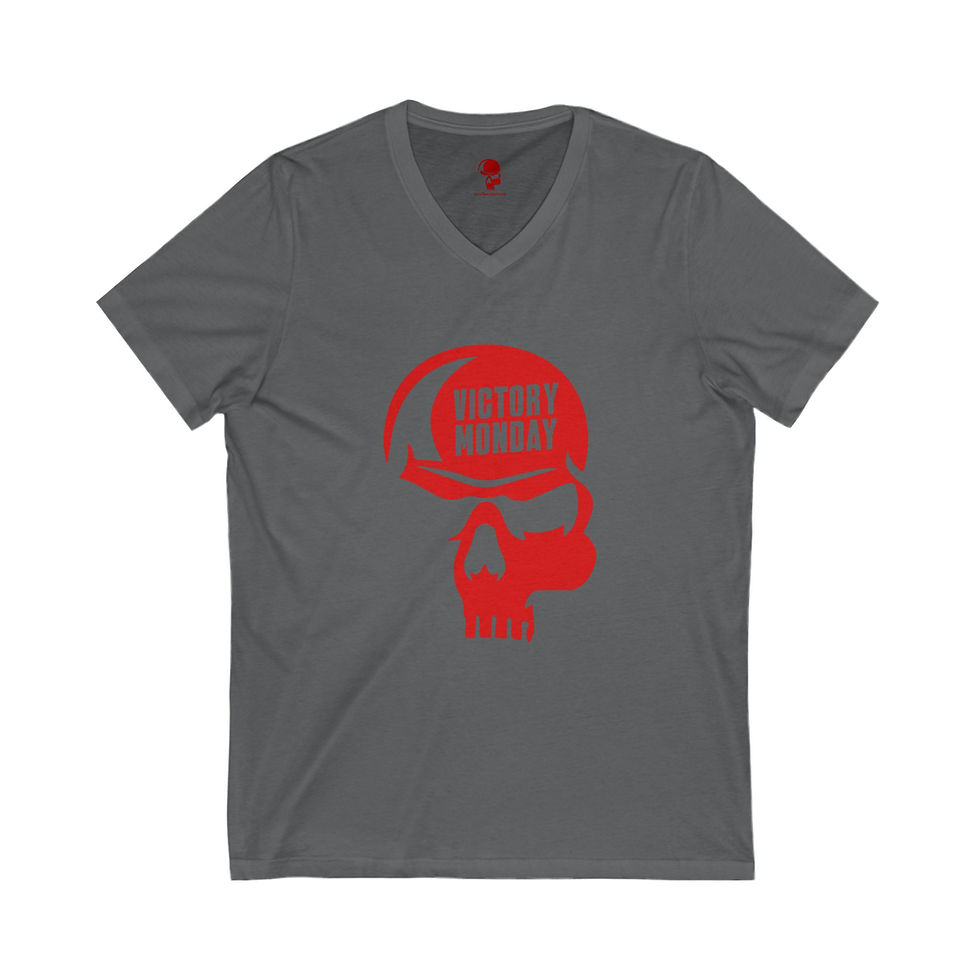 Thumbnail:  Women Victory Monday #3 V-Neck T-Shirt