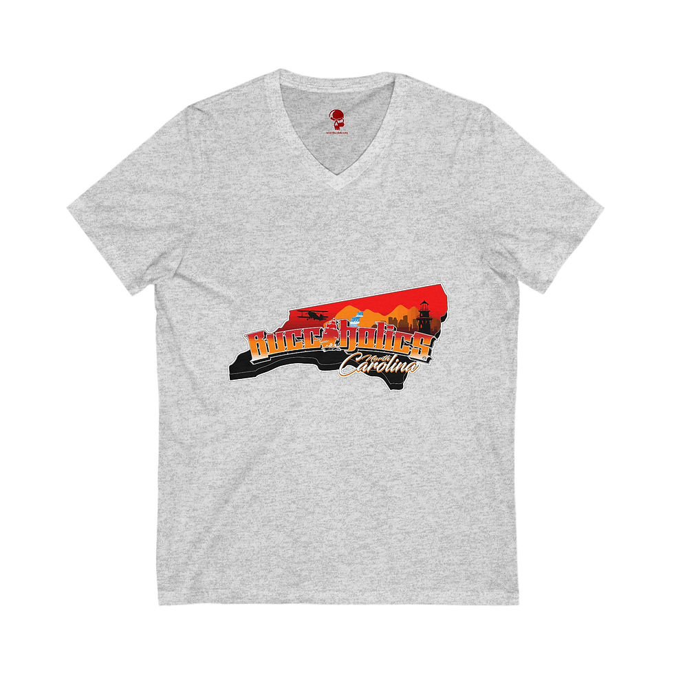 Thumbnail: Buccaholics North Carolina Women's V-Neck Tee