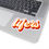 Thumbnail: Buccaholics Lifers Orange Kiss-Cut Stickers