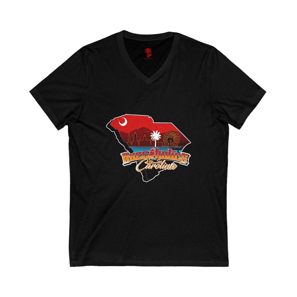 Thumbnail: Buccaholics South Carolina Women's  Unisex V-Neck Tee