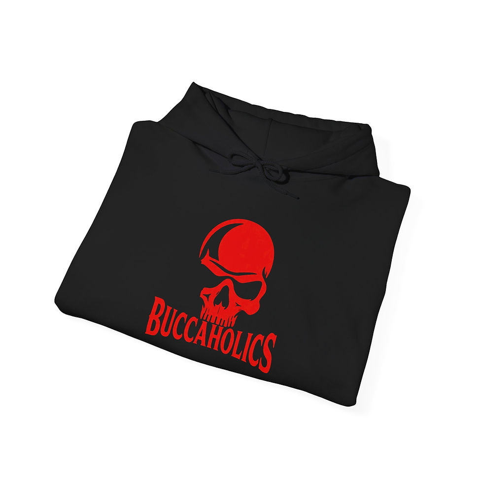 Thumbnail: Buccaholics Mean Skull Hoodie 