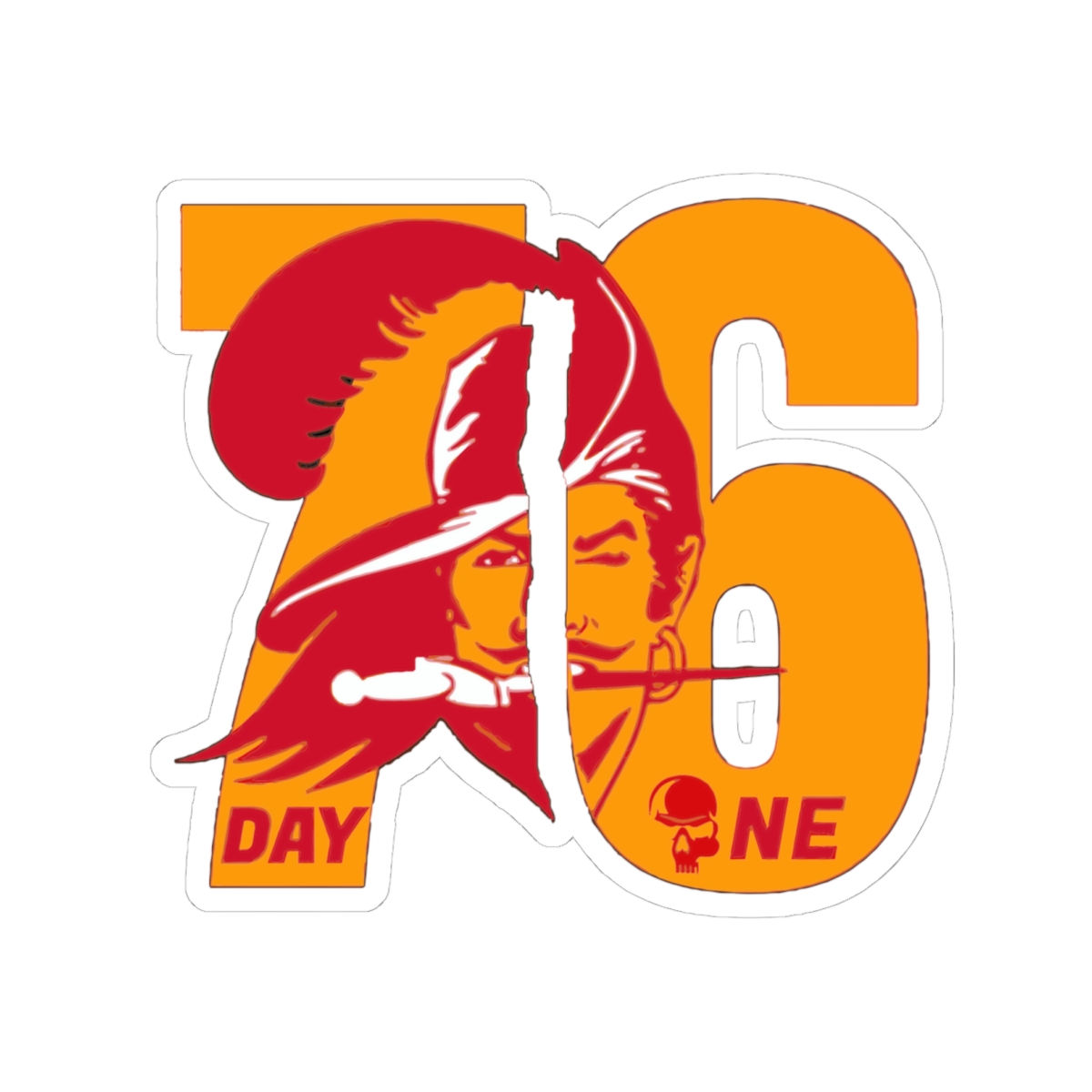 Day One 76er Stickers