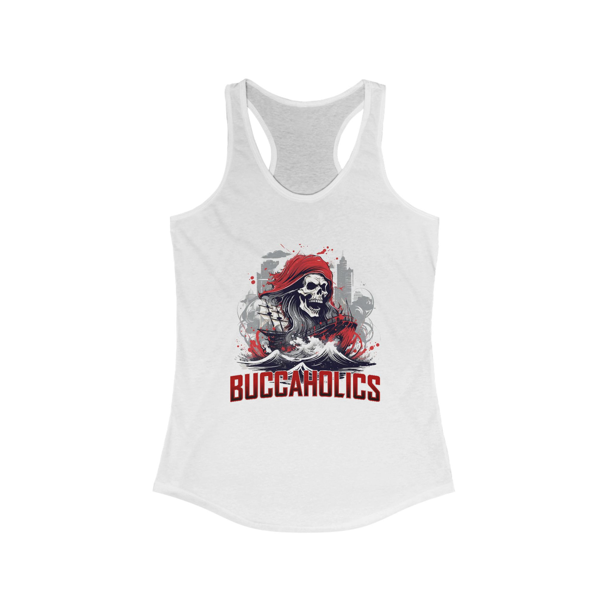  Buccaholics Salty Racerback Women's Tank