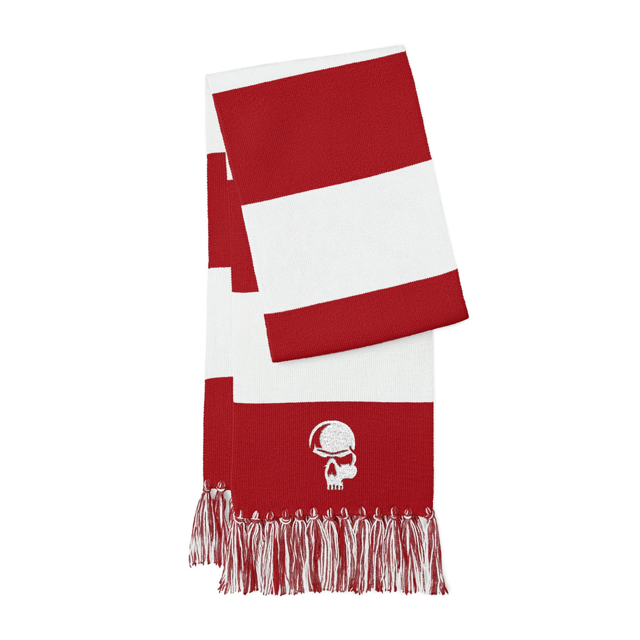 Buccaholics Icon Embroidered Striped Spectator Scarf