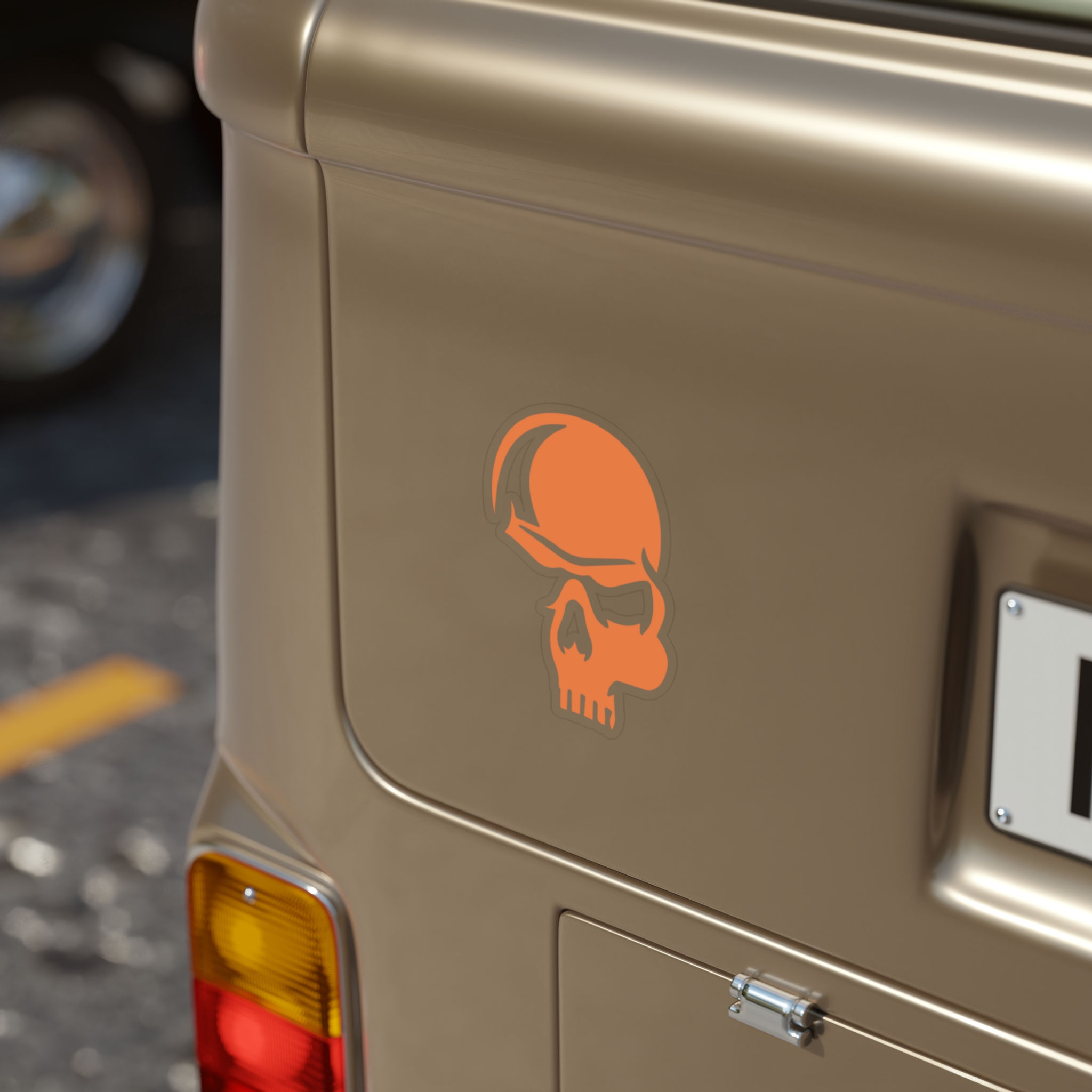 Buccaholics Icon Cremesicle clear Sticker