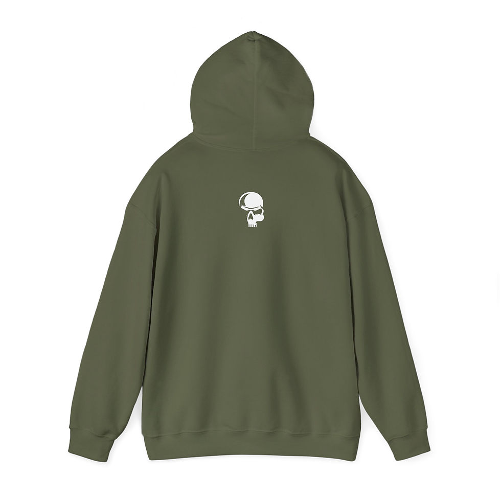 Thumbnail: Buccaholics Sword Icon White Hoodie