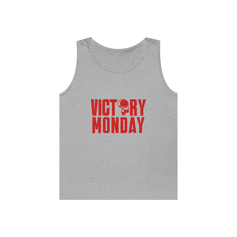 Thumbnail: Victory Monday Men's Tank Top Red #4