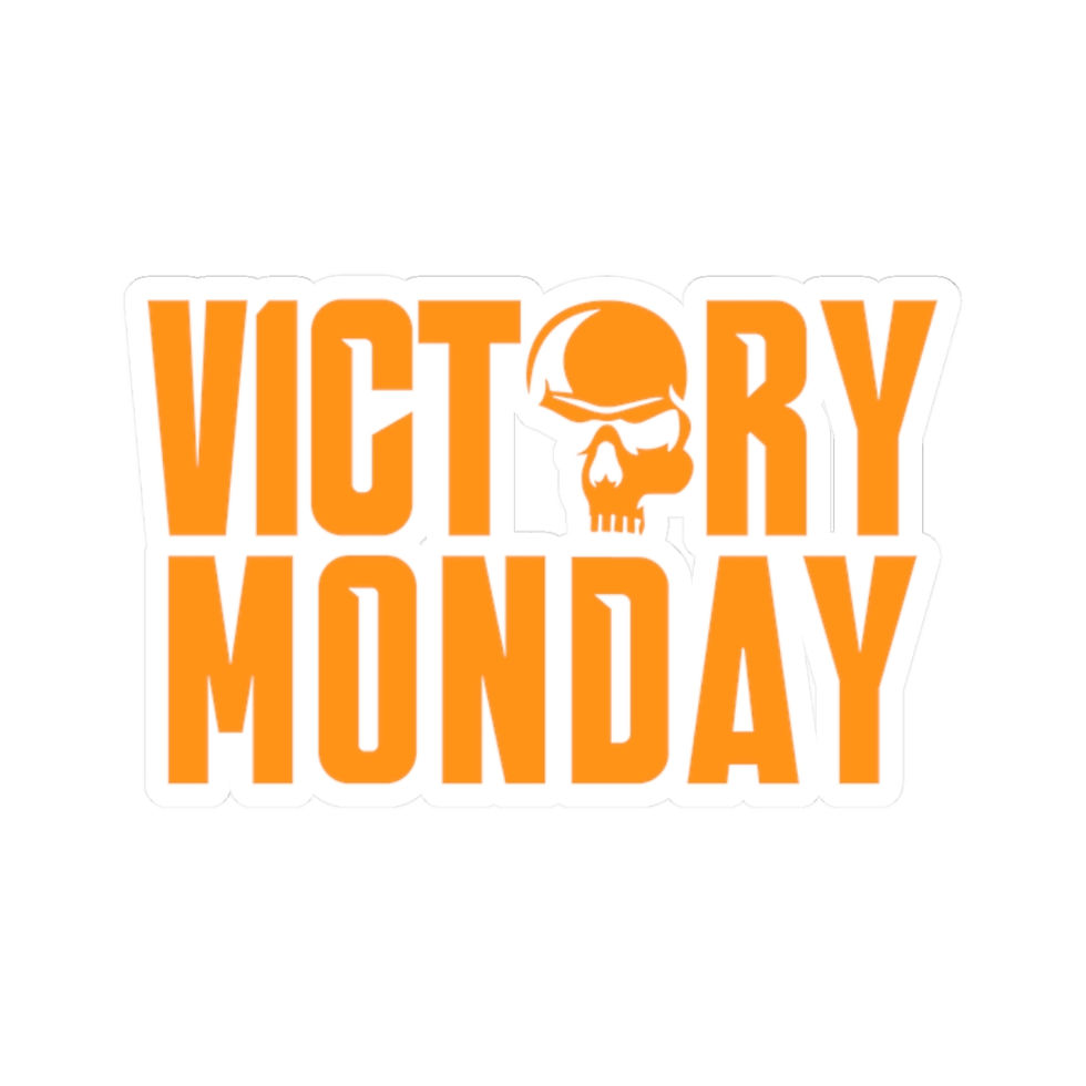 Thumbnail: Victory Monday Cremesicle Kiss-Cut Stickers 