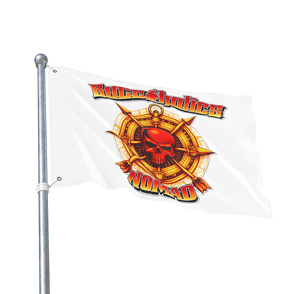 Thumbnail: Buccaholics Nomad  Flag White 