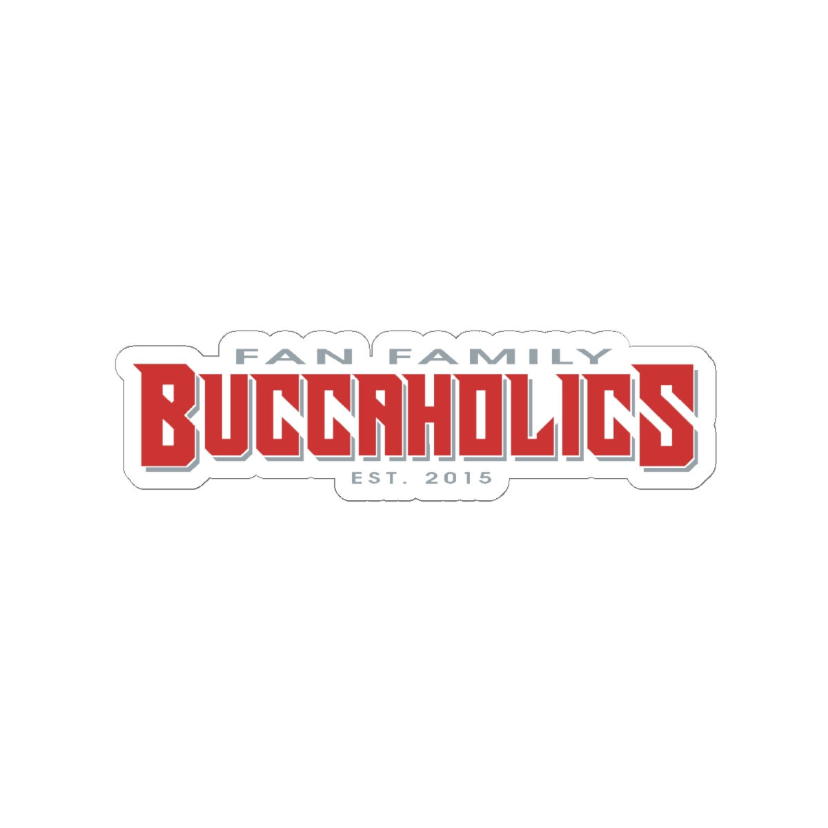 Buccaholics FanFamily Stickers
