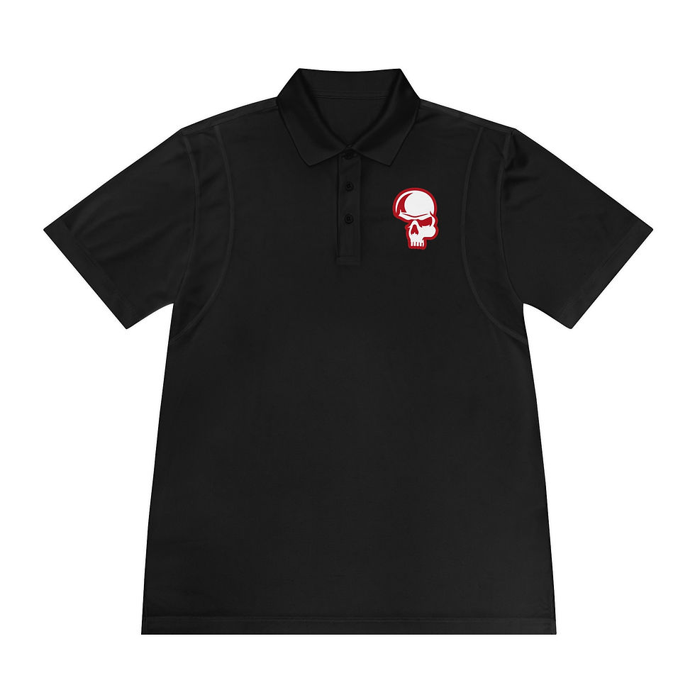 Buccaholics Icon Red Men's Sport Polo
