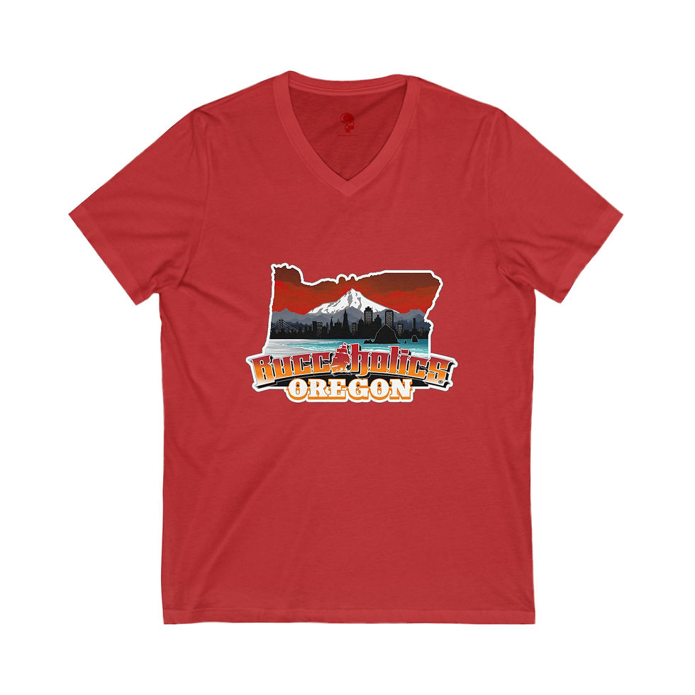 Thumbnail: Buccaholics Oregon Women's V-Neck Tee 