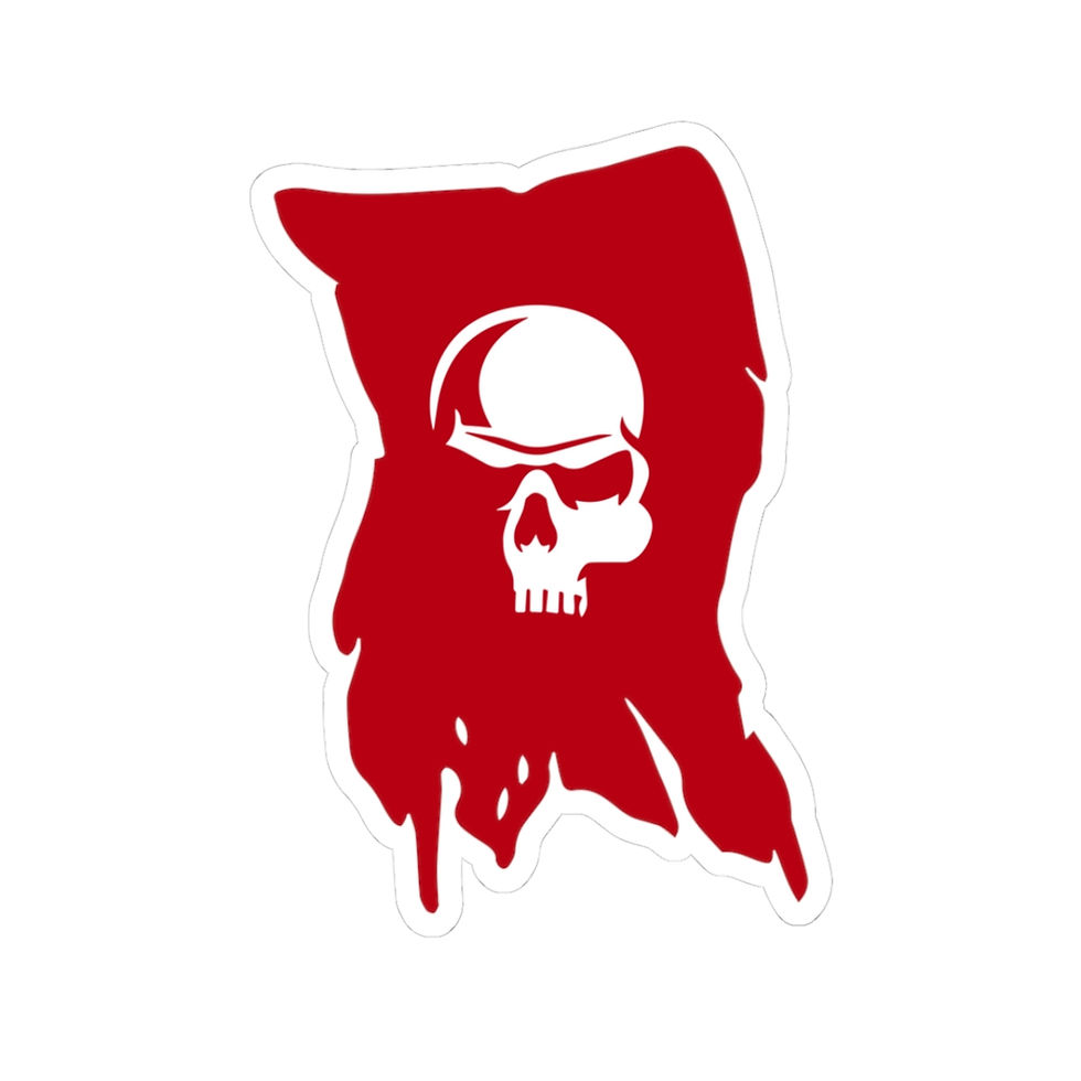 Thumbnail: Buccaholics Icon Flag Kiss-Cut Stickers