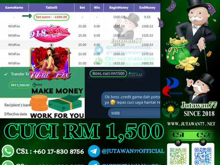 😱918Kiss Game 🦊Wild Fox🦊 Cuci RM 1,500‼️Mari Main Sekarang‼️
