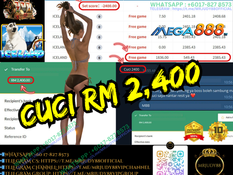 🤑Mega888 Game 🐻❄️Iceland🐻❄️Cuci Rm2,400‼️Boss Tengah ONG‼️Jangan Tunggu Lagi‼️