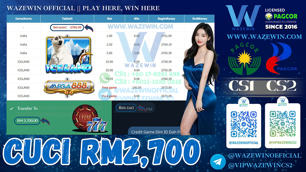 š„³Mega888 Game š°Icelandš° Cuci RM2,700ā¼ļøGame Sedang Bayar , Jangan Lepas Rezeki Niā¼ļø