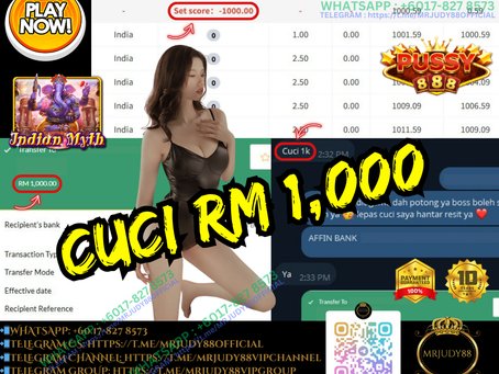 😍Pussy888 Game 👾Indian Myth👾 Cuci RM1,000‼️Ong Gila Hari Ni‼️