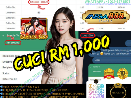 🤩Mega888 Game 💃🏻Golden Slut💃🏻 Cuci RM1,000‼️Cuba Mega888 Sekarang, Game Sedang Bayar‼️