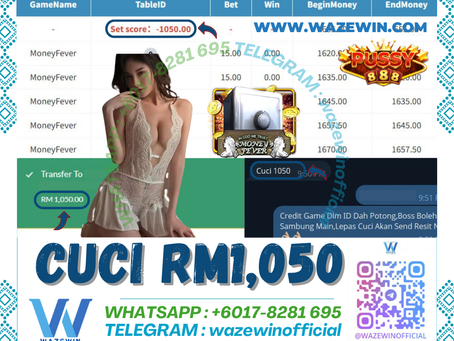 🥳Pussy888 Game 🪙Money Fever🪙 Cuci RM1,050‼️Cepat Chat Amoi Dapat ID Ong‼️
