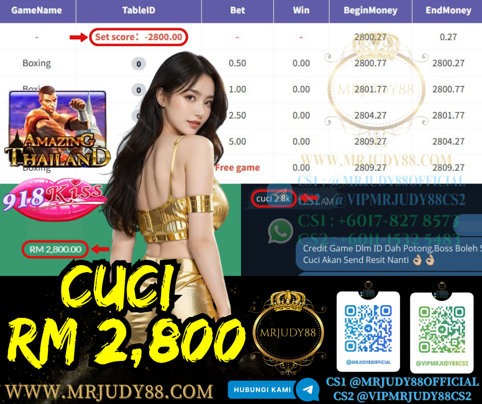 😱918Kiss Game 🎰Amazing Thailand🎰 Cuci RM2,800‼️Mari Cuba Luck Sekarang, Jangan Tunggu Lagi‼️