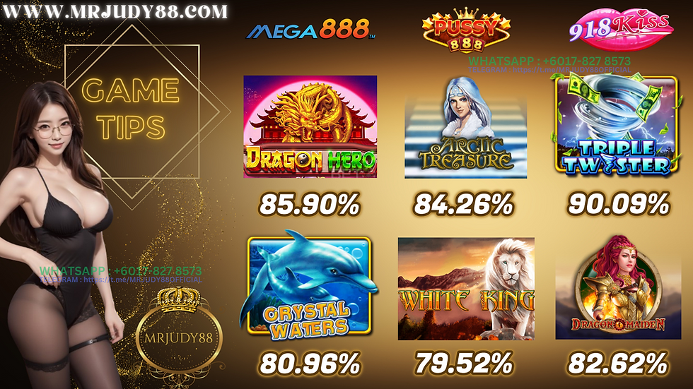 🌟MRJUDY88 GAME TIPS HARI INI🌟