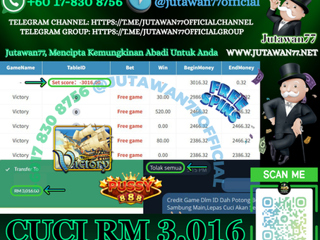 🥰Pussy888 Game 👾Victory👾 Cuci RM3,016‼️Cepat PM Amoi Dapat ID Ong Sekarang‼️