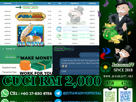 🥰Mega888 Game 🐚SeaWorld🐚 Cuci RM2,000‼️Cepat Chat Amoi Dapat ID Ong Sekarang , Game Senang Menang‼️