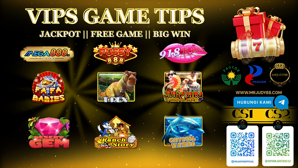 🌟MRJUDY88 GAME TIPS HARI INI🌟
