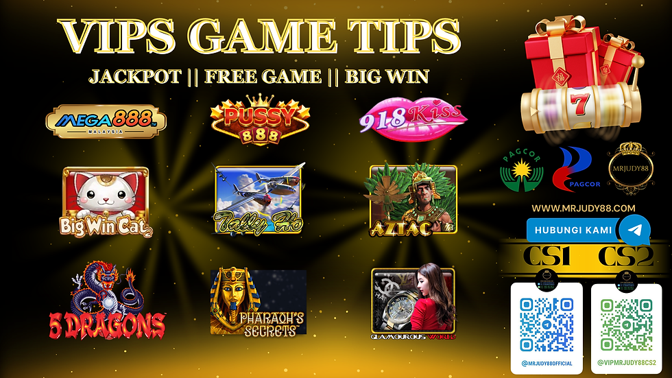 🌟MRJUDY88 GAME TIPS HARI INI🌟