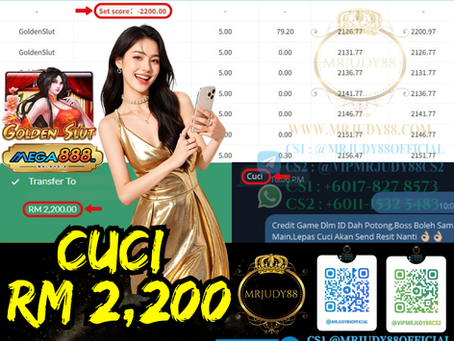 🤩Mega888 Game 💃🏻Golden Slut💃🏻 Cuci RM2,200‼️Game Sedang Bayar, Cuba Luck Sekarang‼️