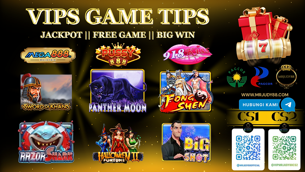 🌟MRJUDY88 GAME TIPS HARI INI🌟
