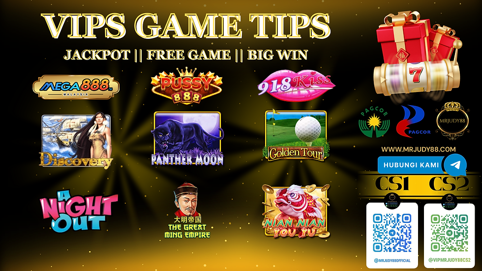 🌟MRJUDY88 GAME TIPS HARI INI🌟