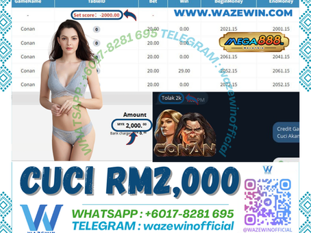 😍Mega888 Game 🎰Conan🎰 Cuci RM2,000‼️Jom Try Sekarang‼️