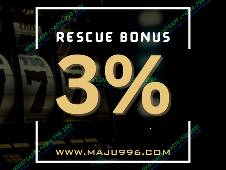 💯3% Rescue Bonus💯