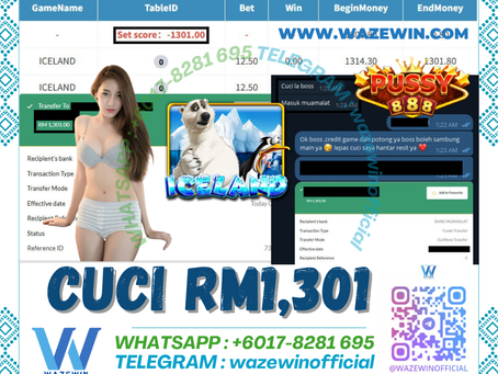 🤑Mega888 Game 🐻❄️Iceland🐻❄️ Cuci Lagi‼️Cuci Rm1,301‼️Jangan Lepas Rezeki Ini‼️Cepat Main‼️