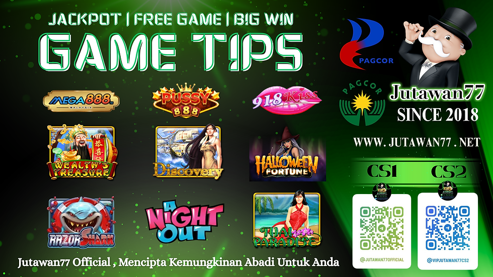 💥 VIP Game Tips Meletop!💥🤑Gabung Dengan Jutawan77 Untuk Meraih Kekayaan 🤑