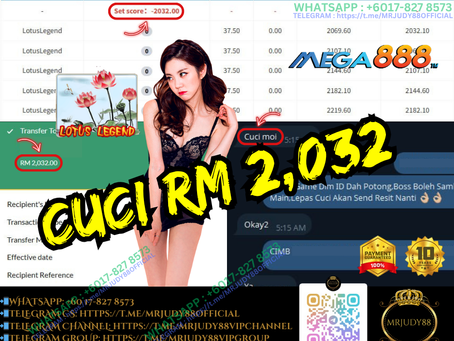 🎰Ong Lah Hari Ni‼️Mega888 Game 🪷Lotus Legend🪷 Bayar‼️ Cuci Rm2,032‼️ Game Longgar Sekarang‼️Jangan Tunggu Lagi.