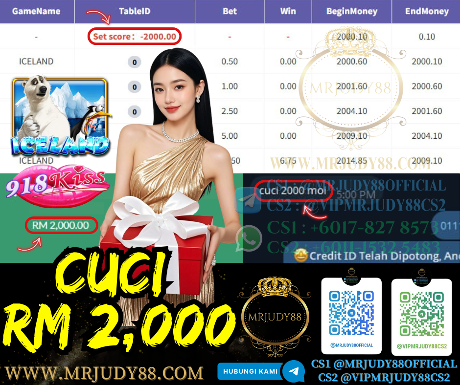 💥918Kiss Game 🐻❄️Iceland🐻❄️ Cuci RM2,000‼️Game Sedang Bayar , Jangan Tunggu Lagi‼️