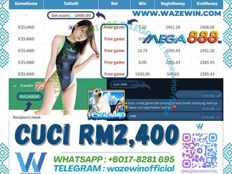 🔥Ramai Dah Menang Bossku‼️Jangan Tunggu Lagi‼️Mega888 Game 🐻❄️Iceland🐻❄️ Kaya Dalam Sekelip Mata‼️Cuci Rm2,400‼️ Jom Chat Amoi Sekarang Dapat Tips Ong2‼️