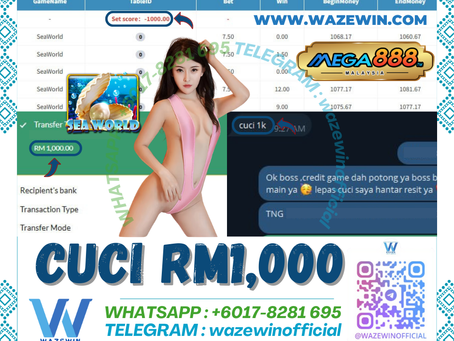 🎆Cuba Nasib Je Bossku‼️ Mega888 Game 🐚SeaWorld🐚 Kaya Dalam Sekelip Mata‼️Cuci RM1,000‼️ Jom Try Sekarang‼️