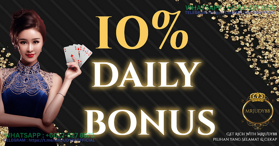 🆕Daily Bonus 10%🆕
