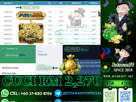 😚Mega888 Game 🎰Golden Tree🎰 Cuci Rm2,270‼️Game Sedang Longgar , Mari Main Sekarang‼️