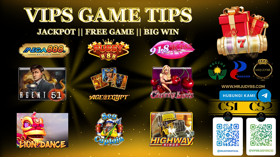 🌟MRJUDY88 GAME TIPS HARI INI🌟