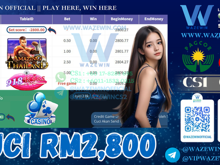 🎆918Kiss Game 🎰Amazing Thailand🎰 Cuci RM2,800‼️Cepat Ajak Kawan Menang Bersama, Jangan Tunggu Lagi‼️
