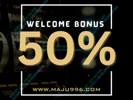 💯Welcome Bonus 50%💯