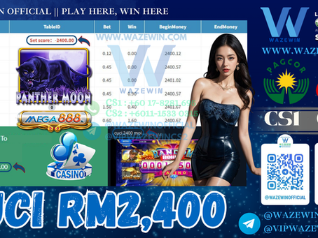 🎆Mega888 Game 🎰Panther Moon🎰 Cuci RM2,400‼️Game Sedang Bayar , Jangan Lepas Peluang Ni‼️