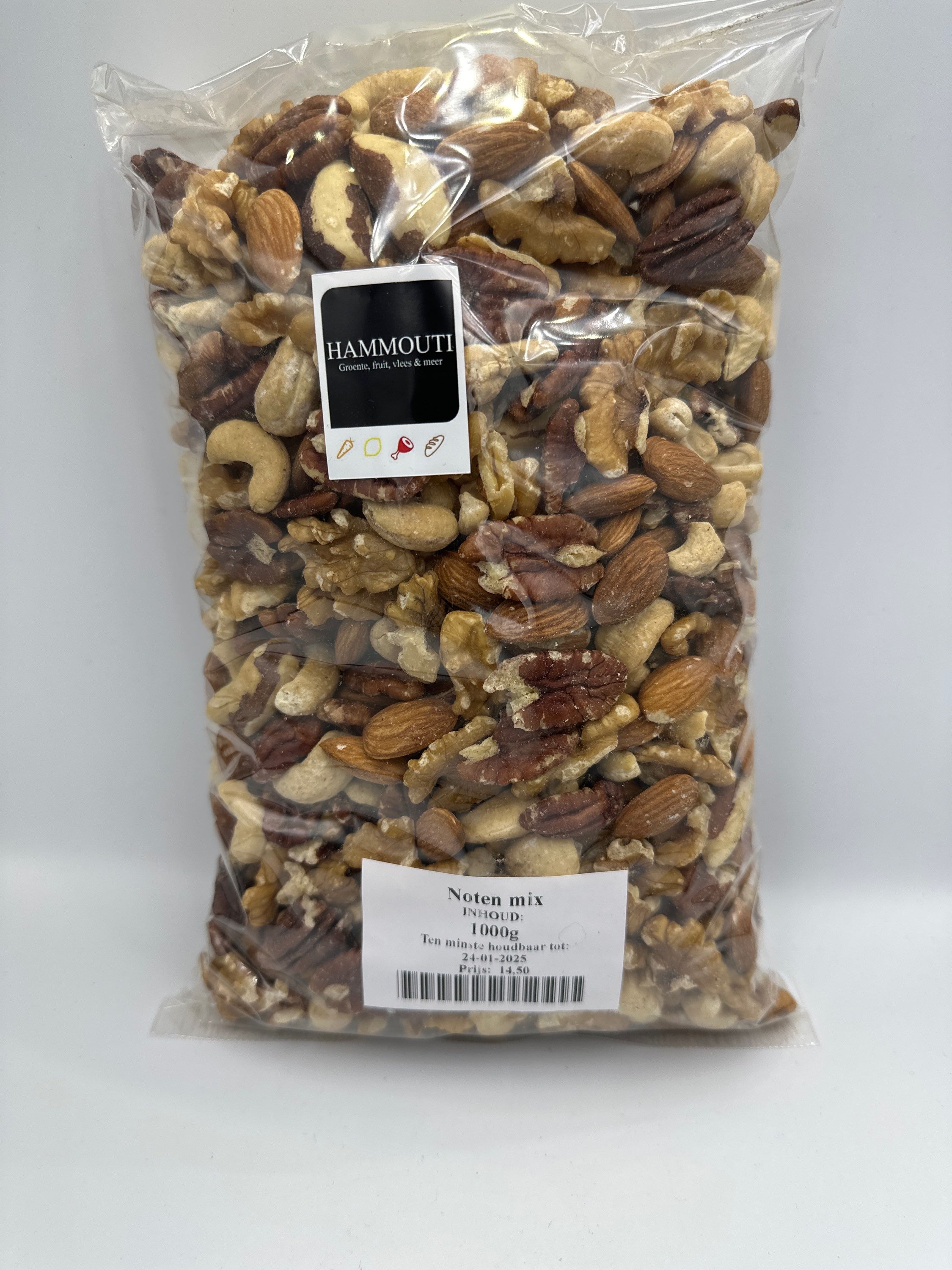 Noten mix raw 1000g 