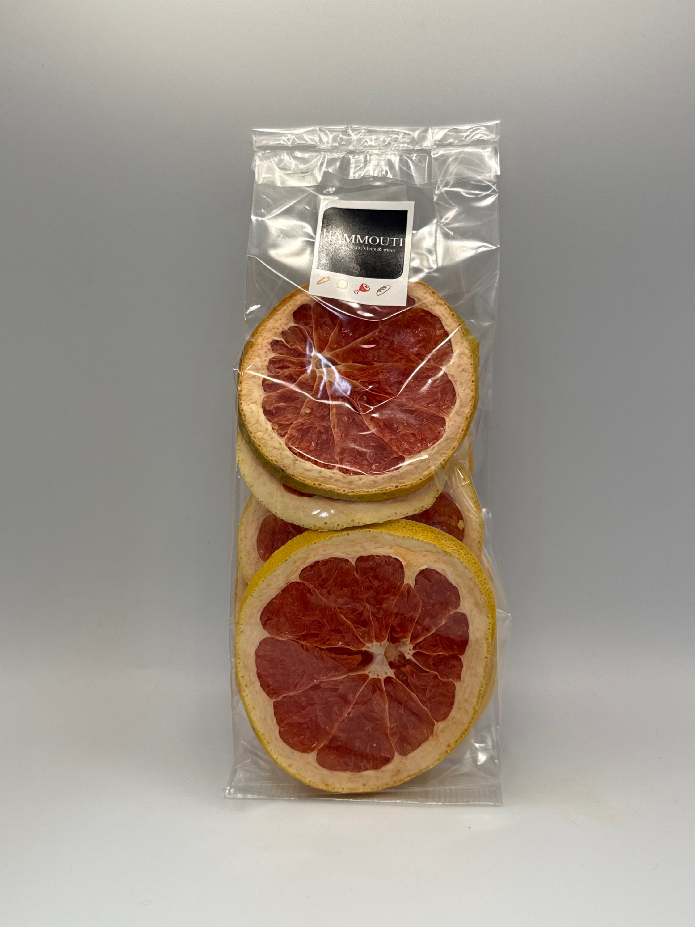 Gedroogde grapefruit schijfjes 50g