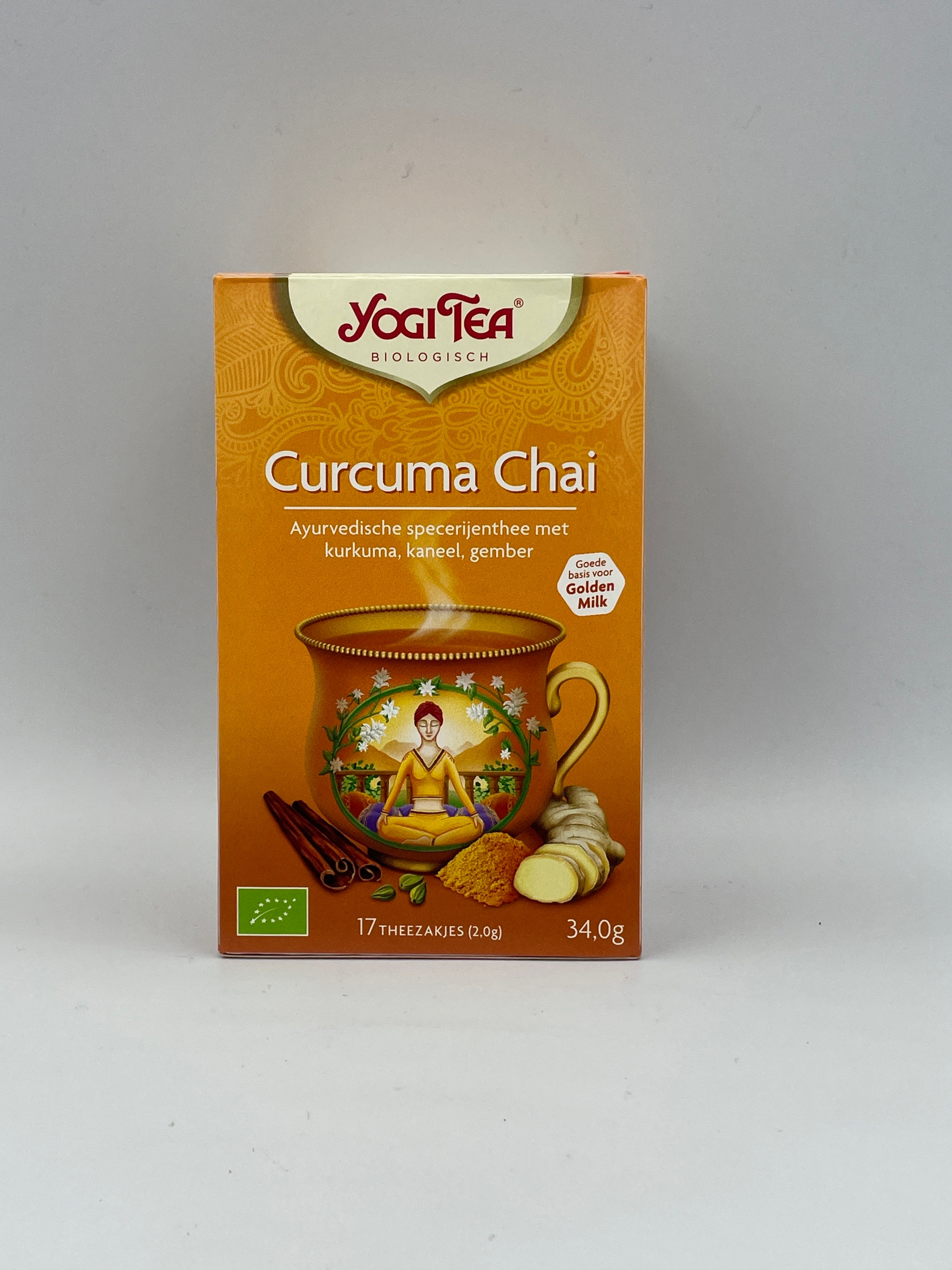 Yogi tea curcuma chai 17 zakjes 